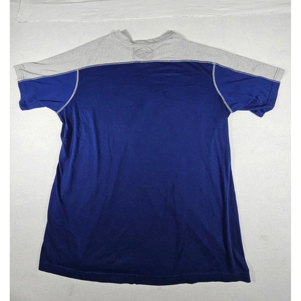 Cabelas Drirelease FreshGuard Performance T-Shirt Mens 2XLT Blue Gray 90-6433